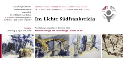 Im Lichte S&uuml;dfrankreichs - Katholisches Krankenhaus Erfurt