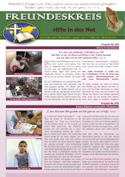 Info-Blatt Nr. 34 22. Juli 2016