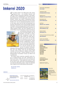 Imkerei 2020 - Bienenjournal.de