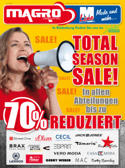 in allen abteilungen bis zu
