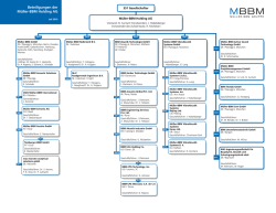 Organigramm der M&uuml;ller-BBM