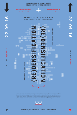 architekten- und planertag 2016architekten