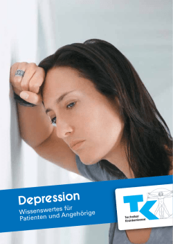 Depression - Techniker Krankenkasse