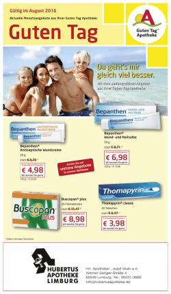 Guten Tag - Hubertus Apotheke