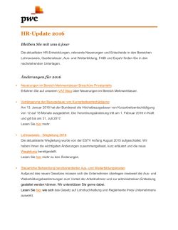 HR-Update 2016