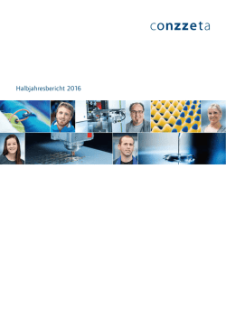 Halbjahresbericht 2016