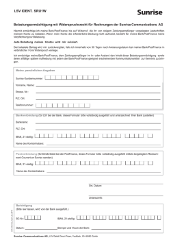 LSV-Formular