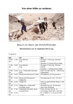 Flyer Netzwerkanlass 10. 9.2016
