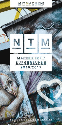 Hier - Nationaltheater Mannheim