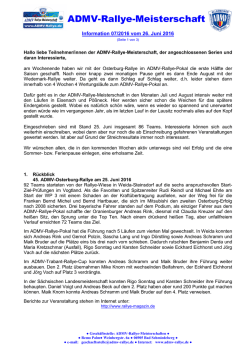 zur Information - ADMV