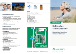 Multimodale Schmerztherapie