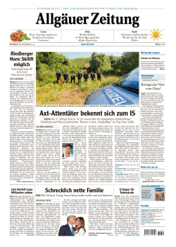 Allgäuer Zeitung, Füssen vom 20.07.2016 - All