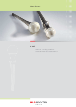 Herbert-Ulnakopfprothese&reg; Herbert Ulnar Head