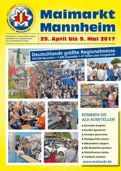 Maimarkt 2017 Ausstellerinfo Einzel