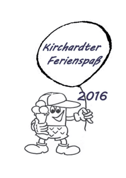 Hier finden Sie das Programm 2016