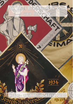 St. Josef Bruderschaft Venn von 1884 eV Volks- und