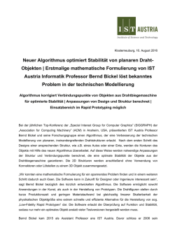 Pressemitteilung
