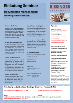 DMS Seminar Dornach