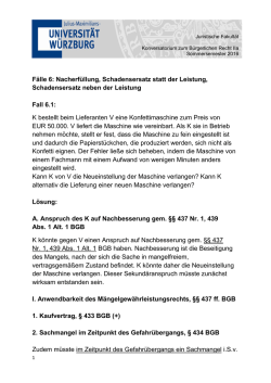 Gliederung - Juristische Fakultät