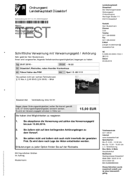 Ein Musterkn&ouml;llchen in neuer Aufmachung
