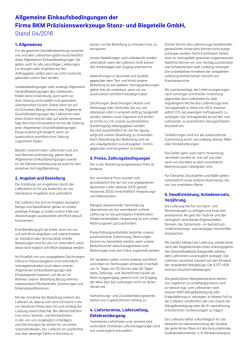Einkaufsbedingungen - BKM &ndash; Pr&auml;zisionswerkzeuge Stanz