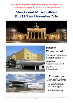 2016-12 Berlin - Musik und Museen - Infoblatt