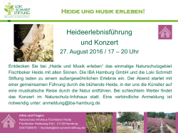Heide und Musik erleben!