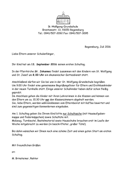 Liebe Kinder - St.-Wolfgang