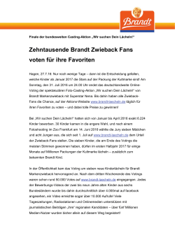 Pressemeldung.