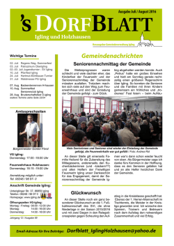 Juli-Aug 2016 - Gemeinde Igling
