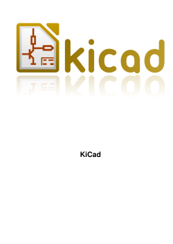 Kapitel 3 Benutzung des KiCad Managers