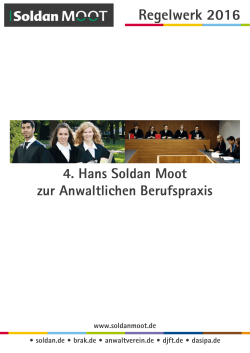 Regelwerk 2016 - Soldan-Moot