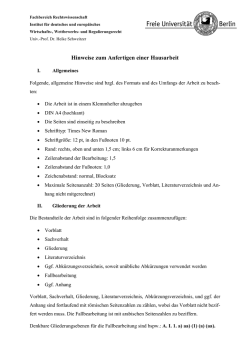 Hinweise zum Anfertigen einer Hausarbeit-&Uuml;berarbeitet 11-08-2016