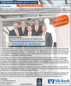 Hier k&ouml;nnten Sie stehen! - VR