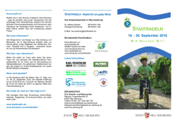 stadtradeln - Neu
