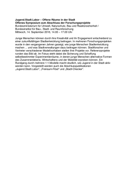 Jugend.Stadt.Labor