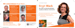 ÖDP - Birgit Wack