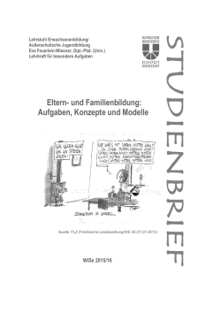 EINF&Uuml;HRUNG IN DAS SEMINAR