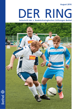 August 2016 - Bodelschwinghsche Stiftungen Bethel