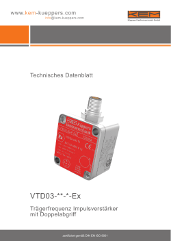VTD03 - KEM Küppers Elektromechanik GmbH