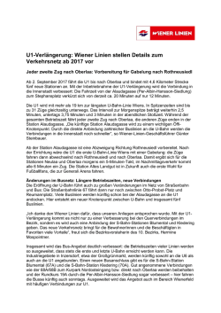 Details zum Verkehrsnetz ab 2017