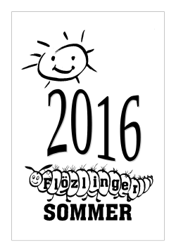 Programm Flözlinger Sommer 2016
