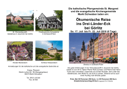 Ökumenische Reise ins Drei-Länder-Eck bei Görlitz