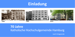 Download: Einladung - Katholische Hochschulgemeinde Hamburg