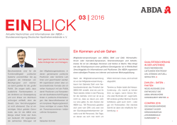 EinBlick 03|2016