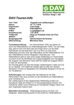 DAV-Touren-Info