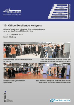 Informationen - Lean Service Institute