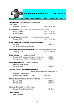 gemeindebrief 08. / 09.2016