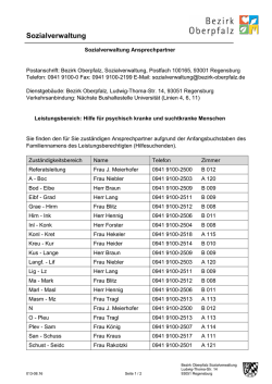 Hilfe f&uuml;r psychisch kranke und suchtkranke