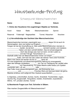 Haustierkunde-Pr&uuml;fung